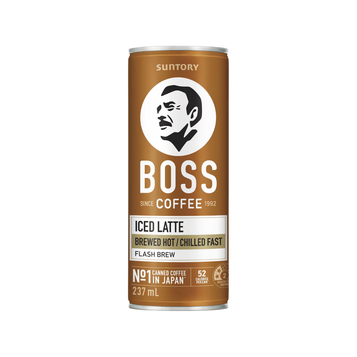 Suntory Boss Coffee Iced Latte 237mL (12 pack)