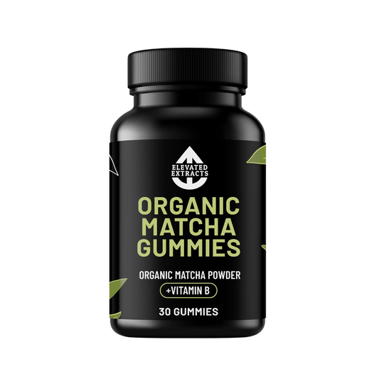 Elevated Extracts Organic Matcha Gummies - 30pc